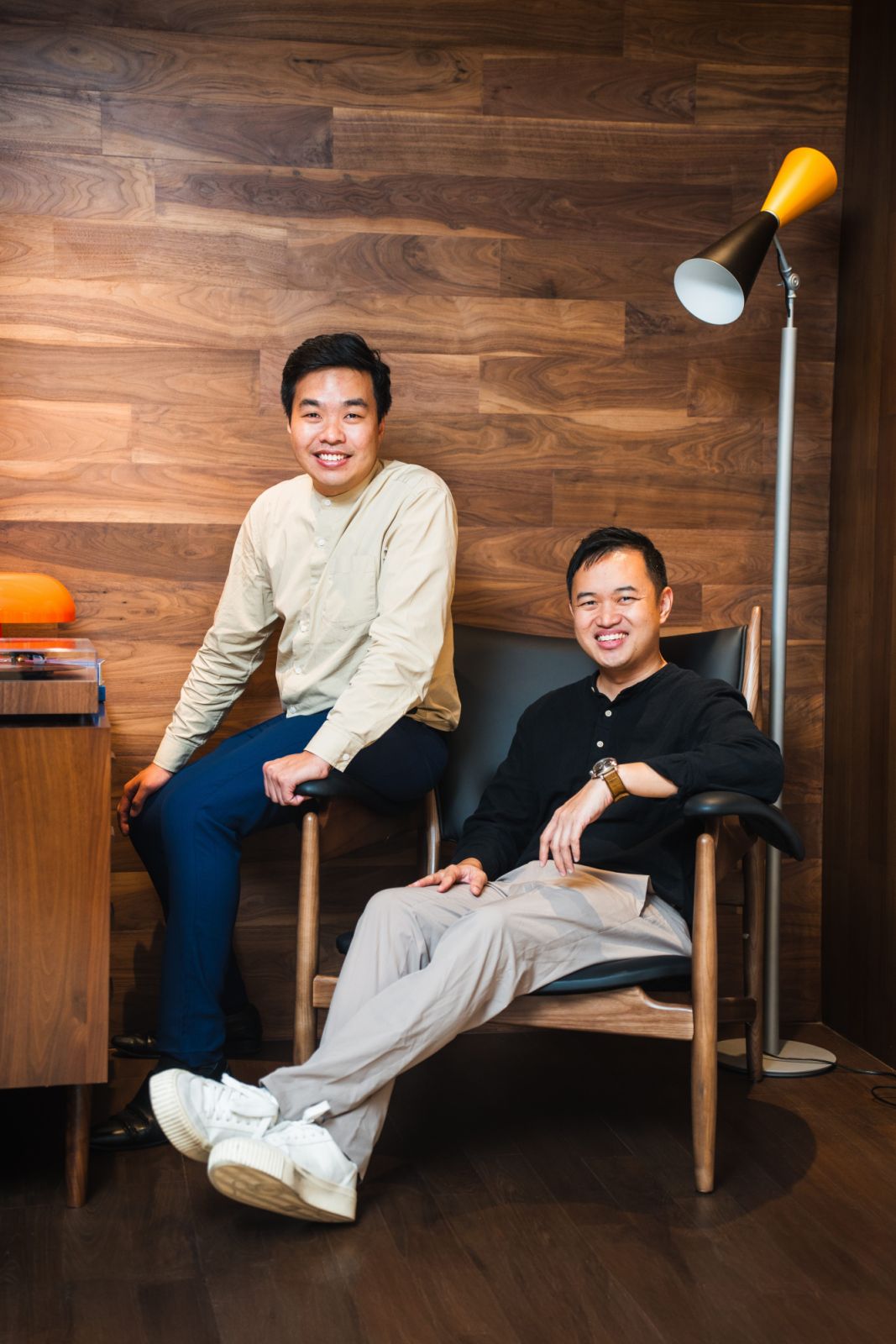 Create Architecture founders Tan Bing Hui and Xu Naiyan