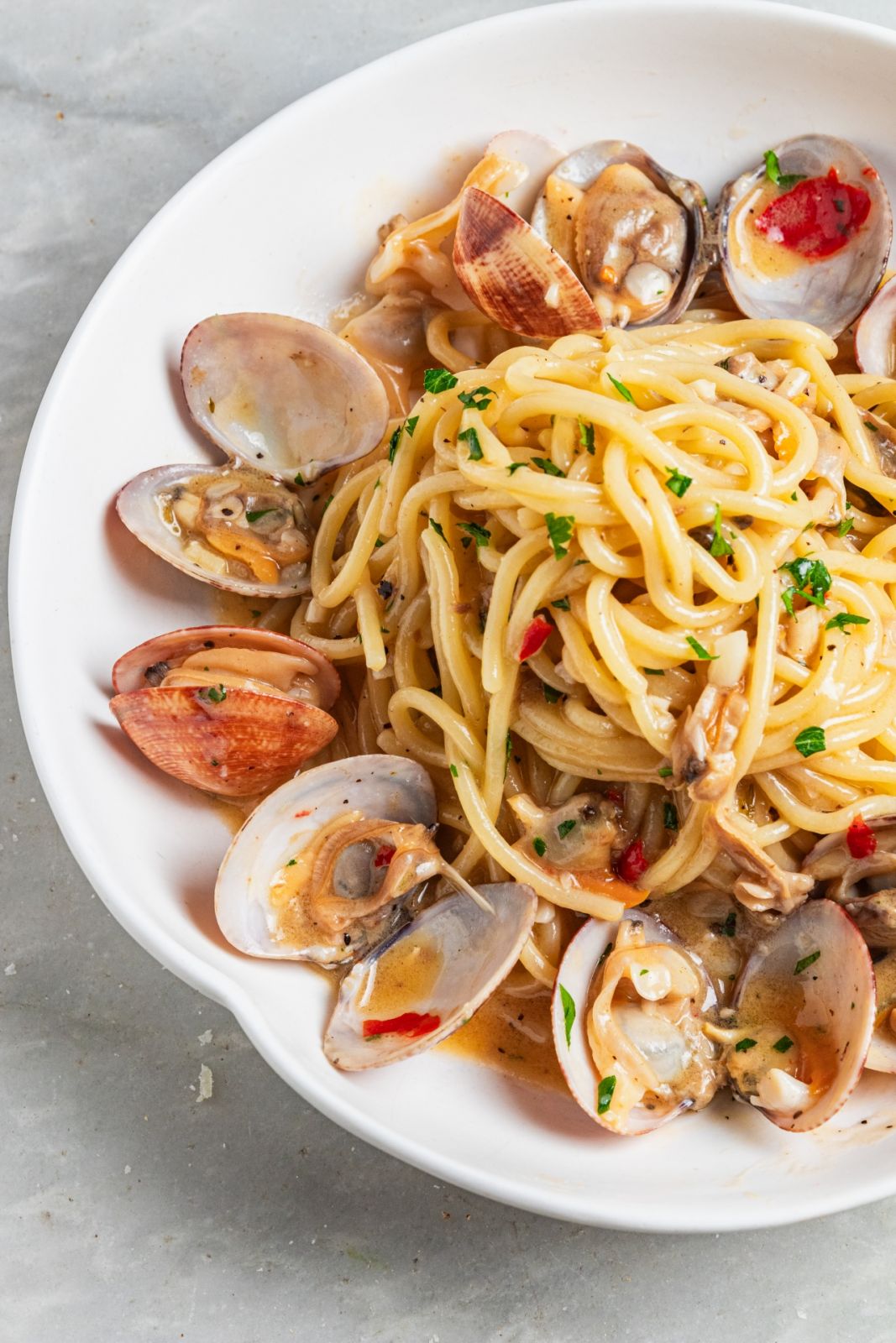 Osteria Antica vongole at Podium Social