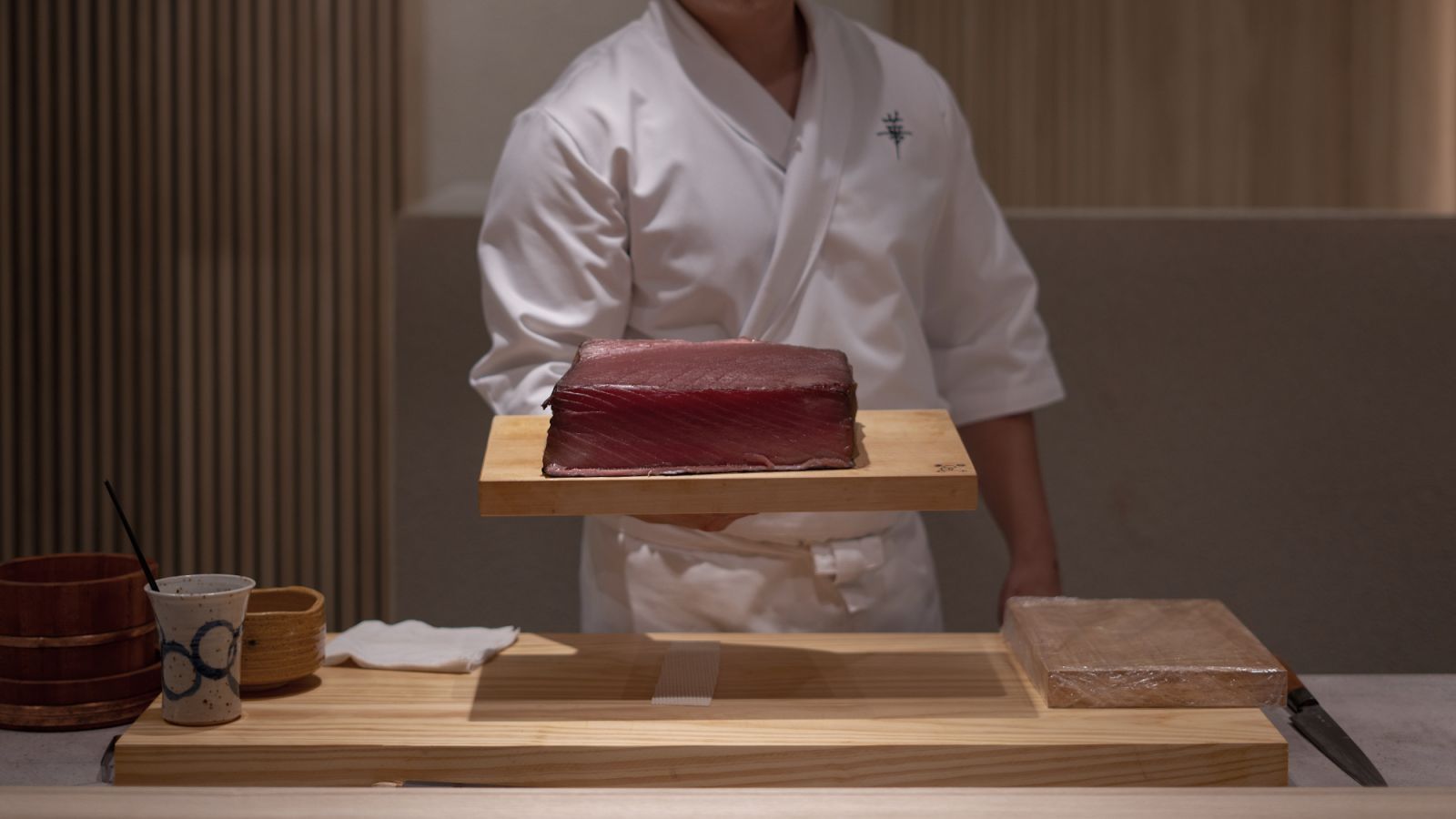 Aged bluefin tuna (Akami) (Image: Sushi Hana) omakase