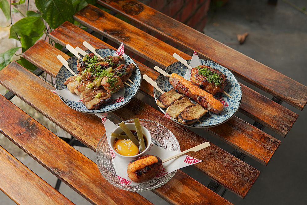 Skewers at Shokudo Niban (Photo: Shokudo Niban) Dinner in Penang