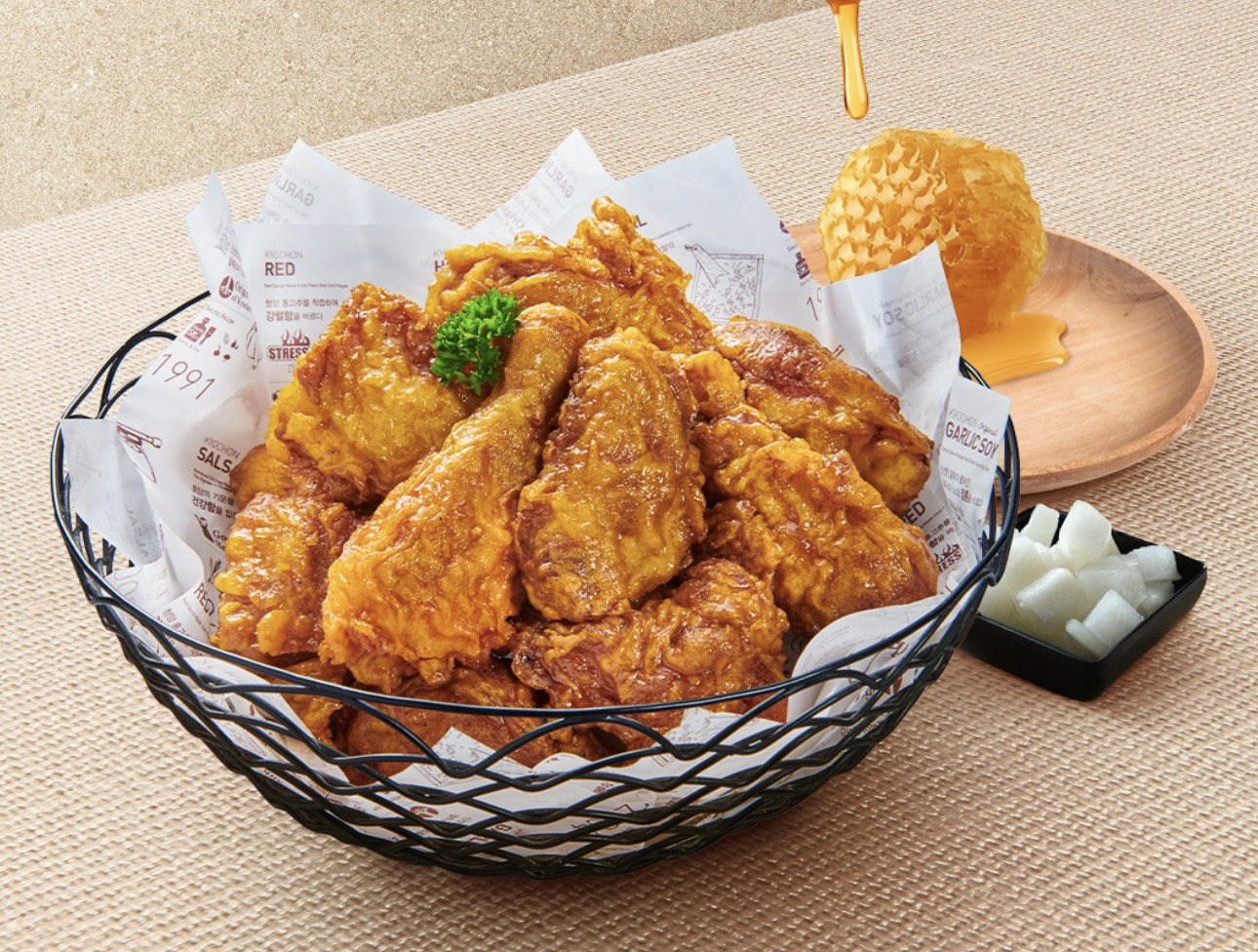 Honey Chikin fried chicken series, exclusively at KyoChon (Photo: Instagram / @mykyochon)