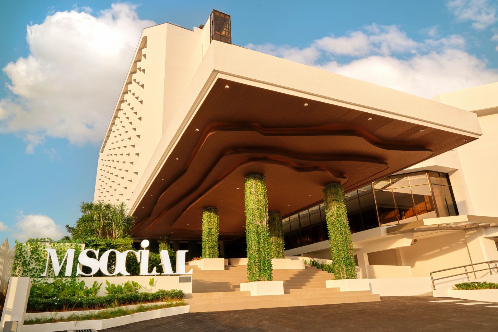 The exterior facade of M Social Resort Penang