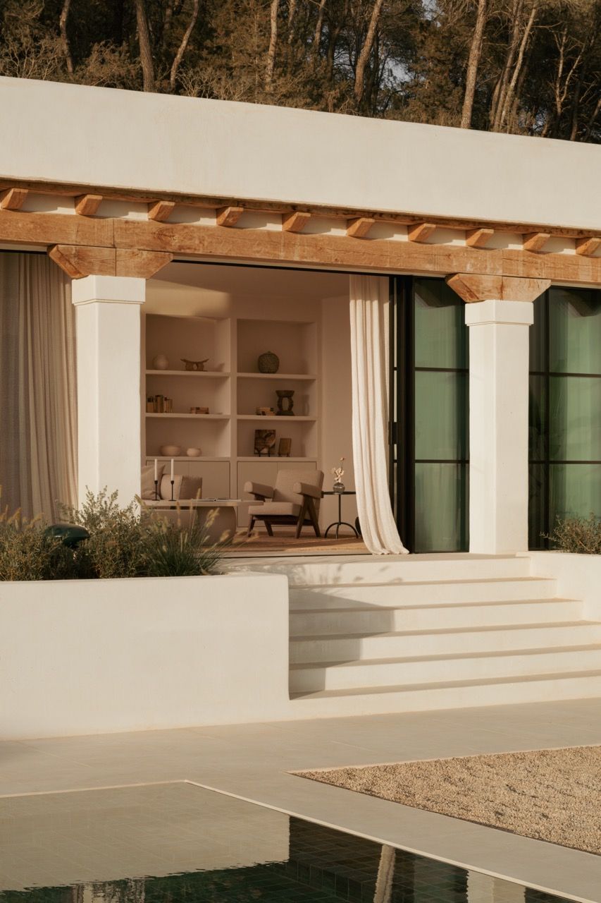Custom furniture and built-in shelving demonstrate Tom Lawrence-Levy’s bespoke approach, creating pieces that are perfectly scaled to both the architecture and the owners’ needs