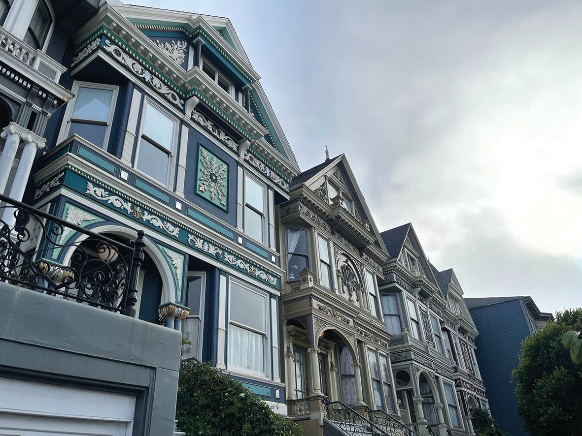 The Haight‑Ashbury neighbourhood, where Elisha Tan resides