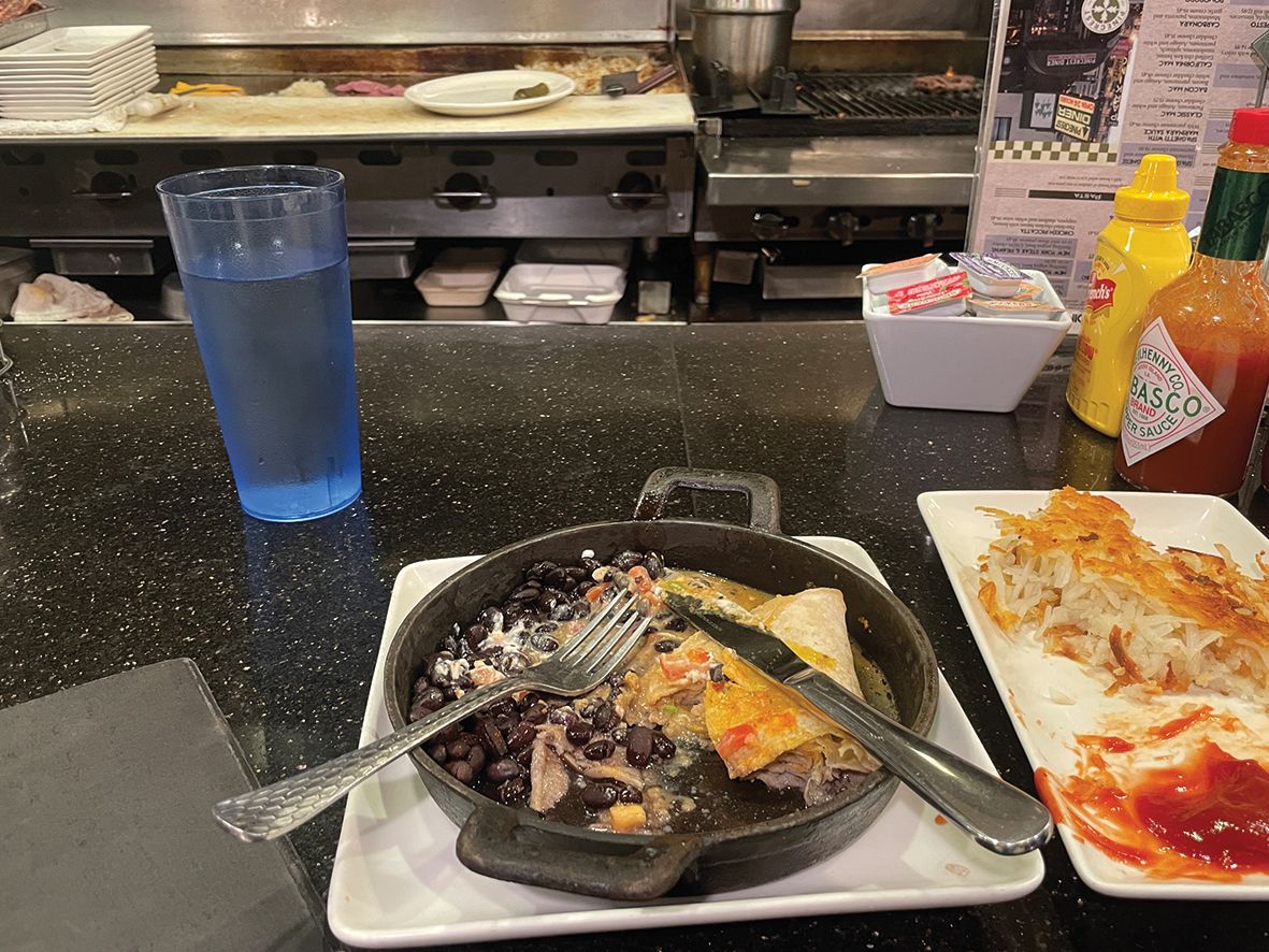 Late‑night writing at Pinecrest Diner