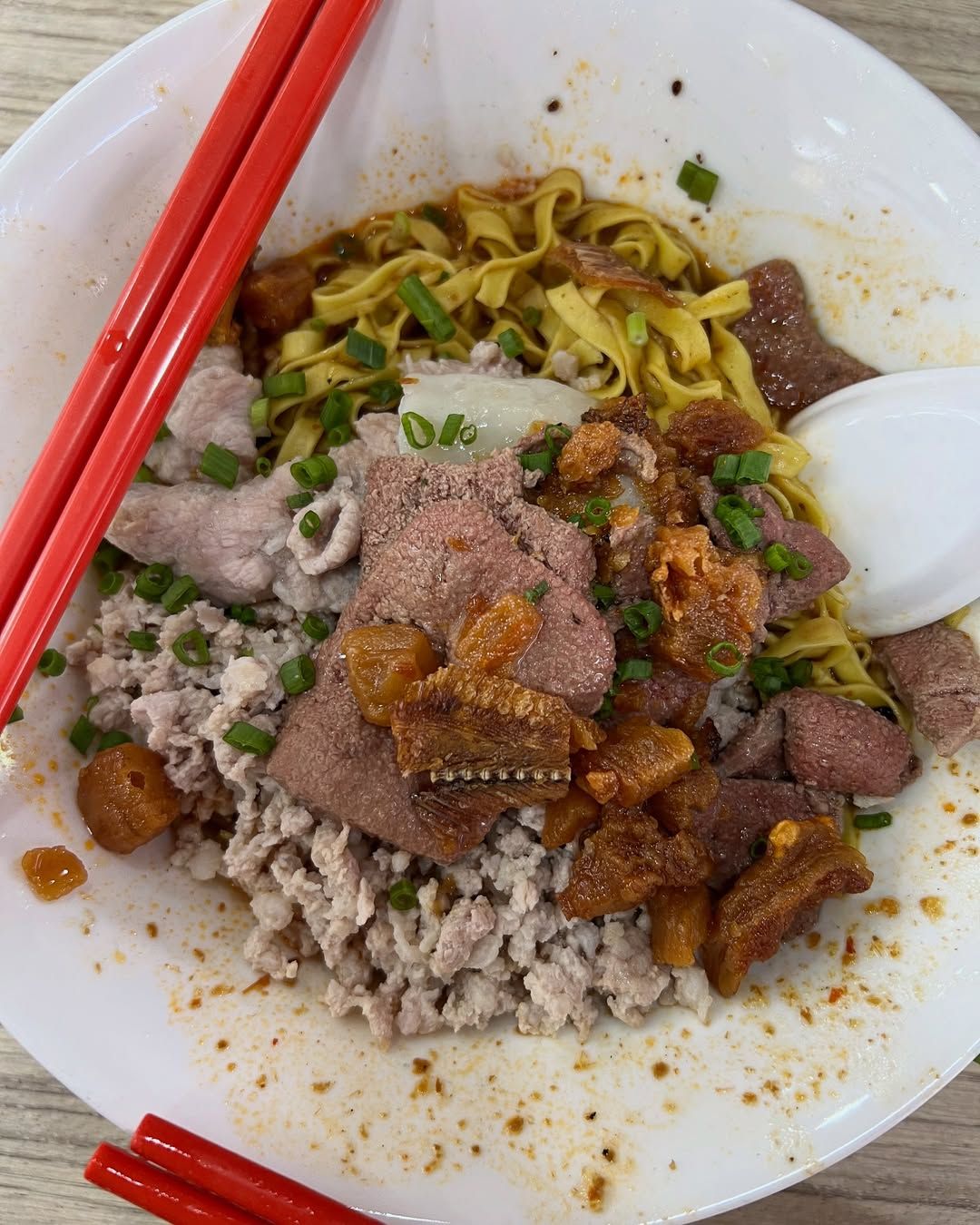 No.25 Minced Meat Noodle (Instagram/@tastytravelers) best bak chor mee singapore