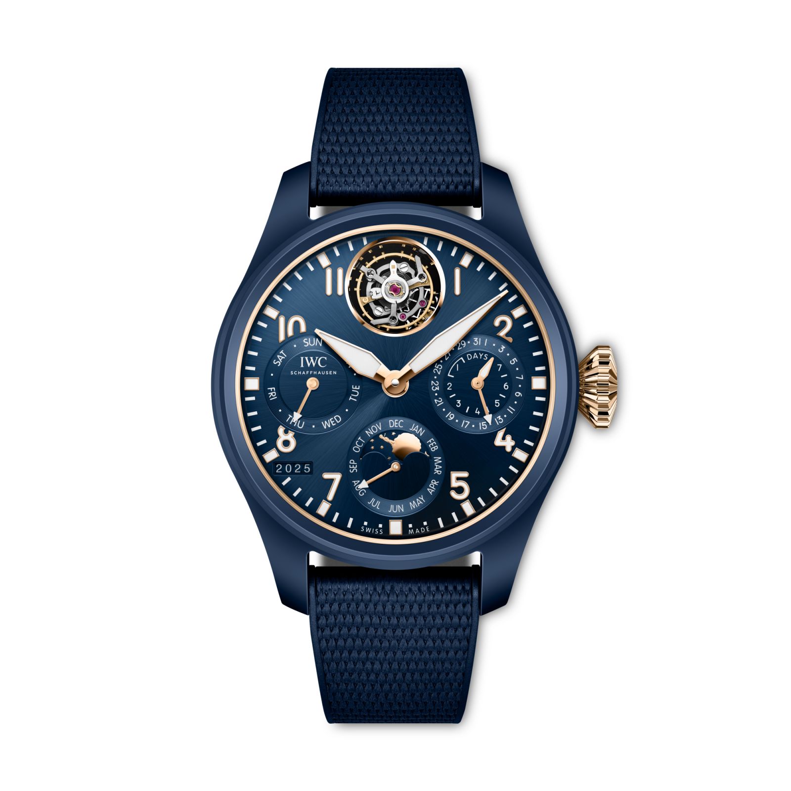 Big Pilot’s Watch Perpetual Calendar Tourbillon Le Petit Prince Ref. IW504901 (Photo: IWC)