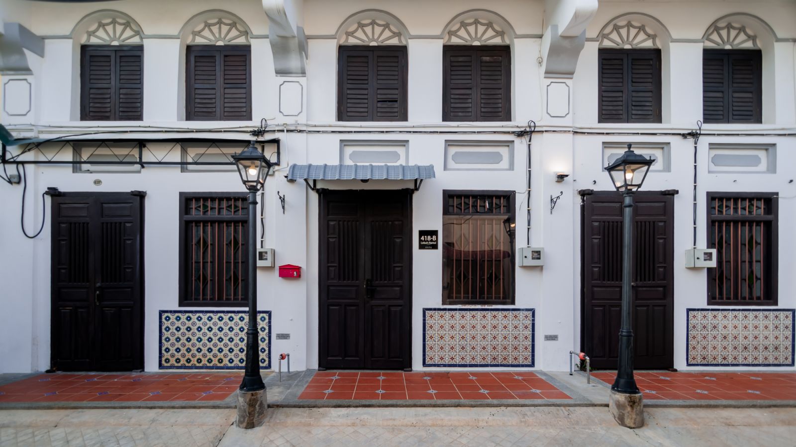 The façade of Heritage Villa by Aayu Homes (Photo: Aayu Homes)