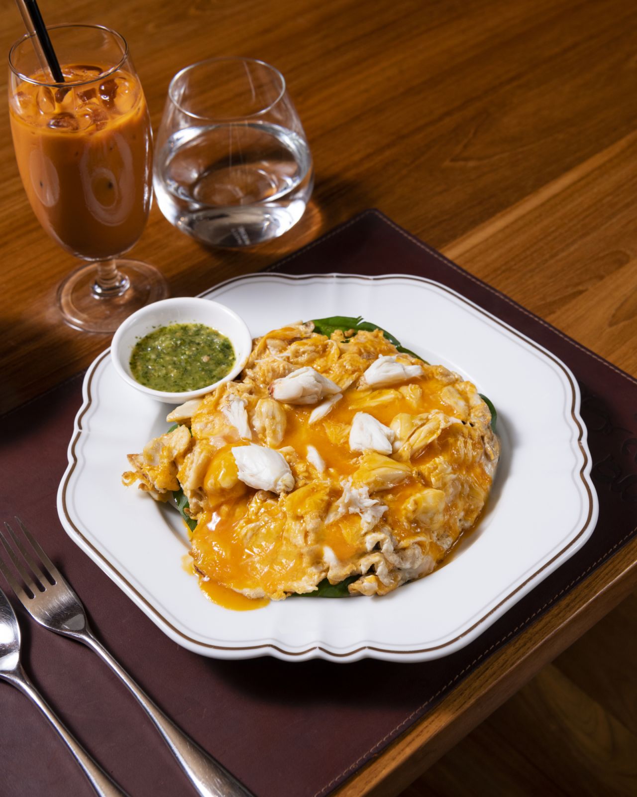 Crab omelette (Photo: Gai by Darren Chin)
