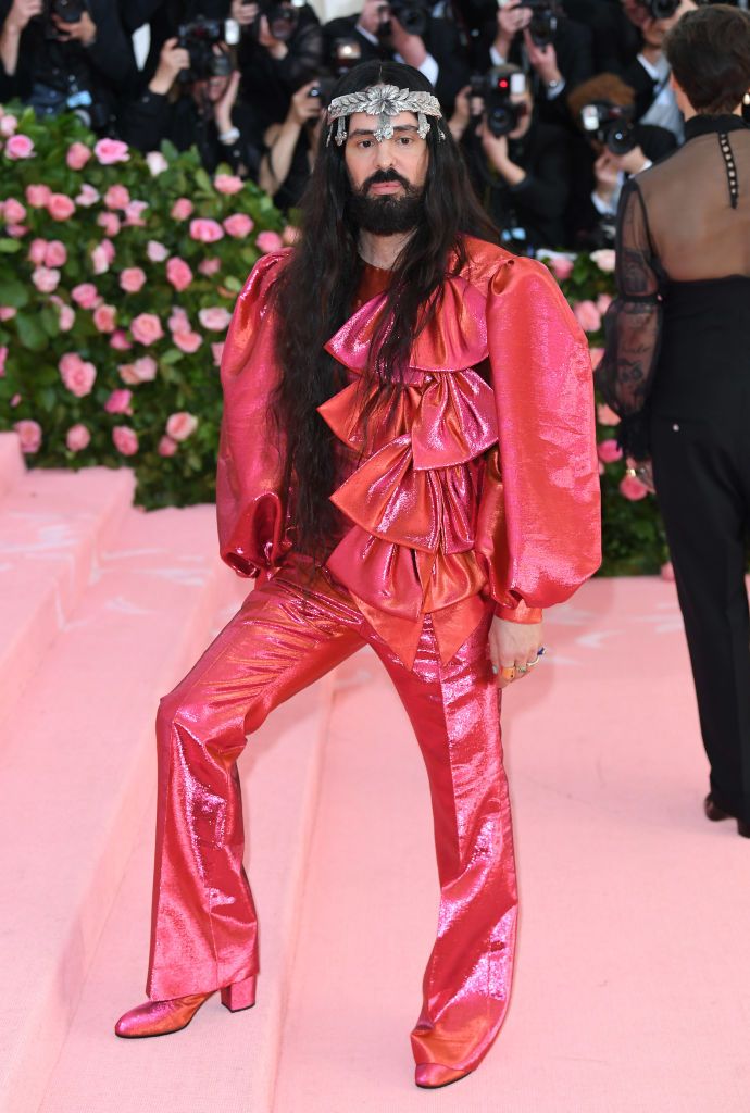 NEW YORK, NEW YORK - MAY 06: Alessandro Michele arrives for the 2019 Met Gala celebrating Camp: Notes on Fashion at The Metropolitan Museum of Art on May 06, 2019 in New York City. (Photo by Karwai Tang/Getty Images)