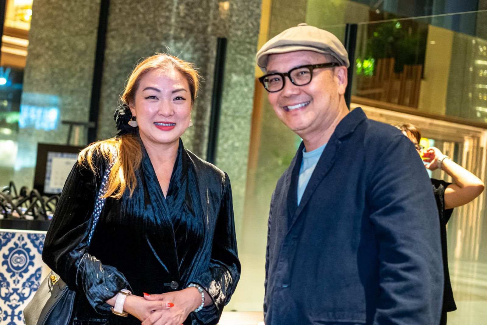 Gwen Tan and Tan Kay Ngee