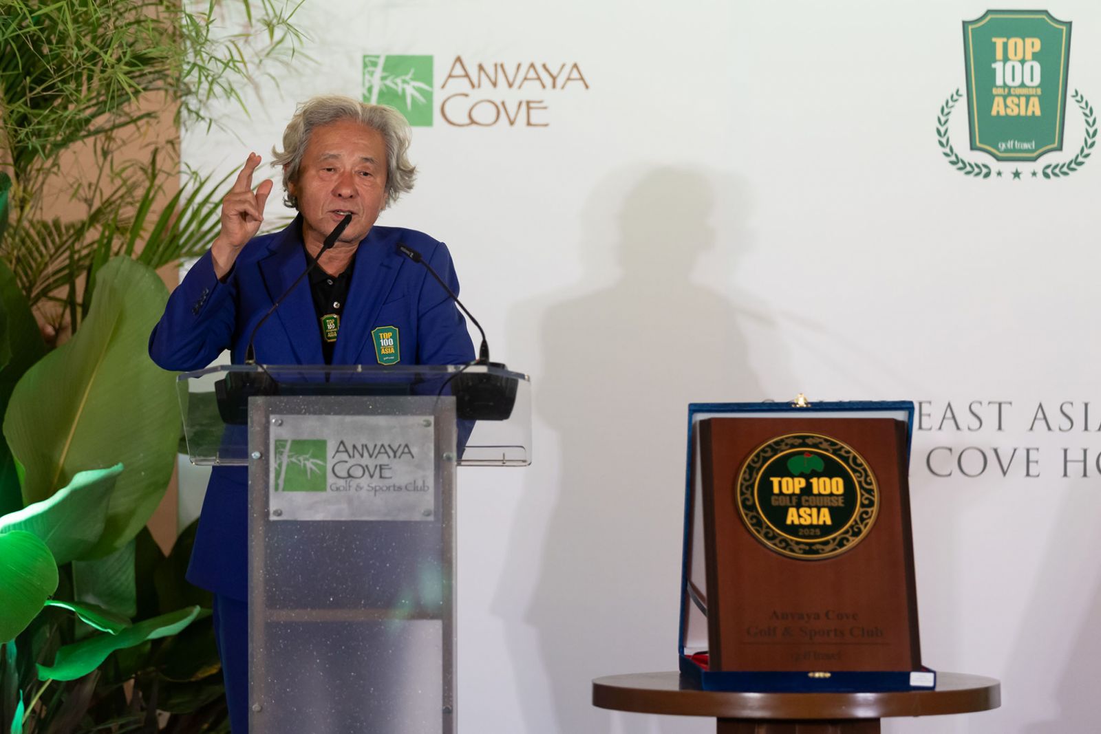Chairman Kim Jung Tae shares the background of Top 100 Golf Courses Asia