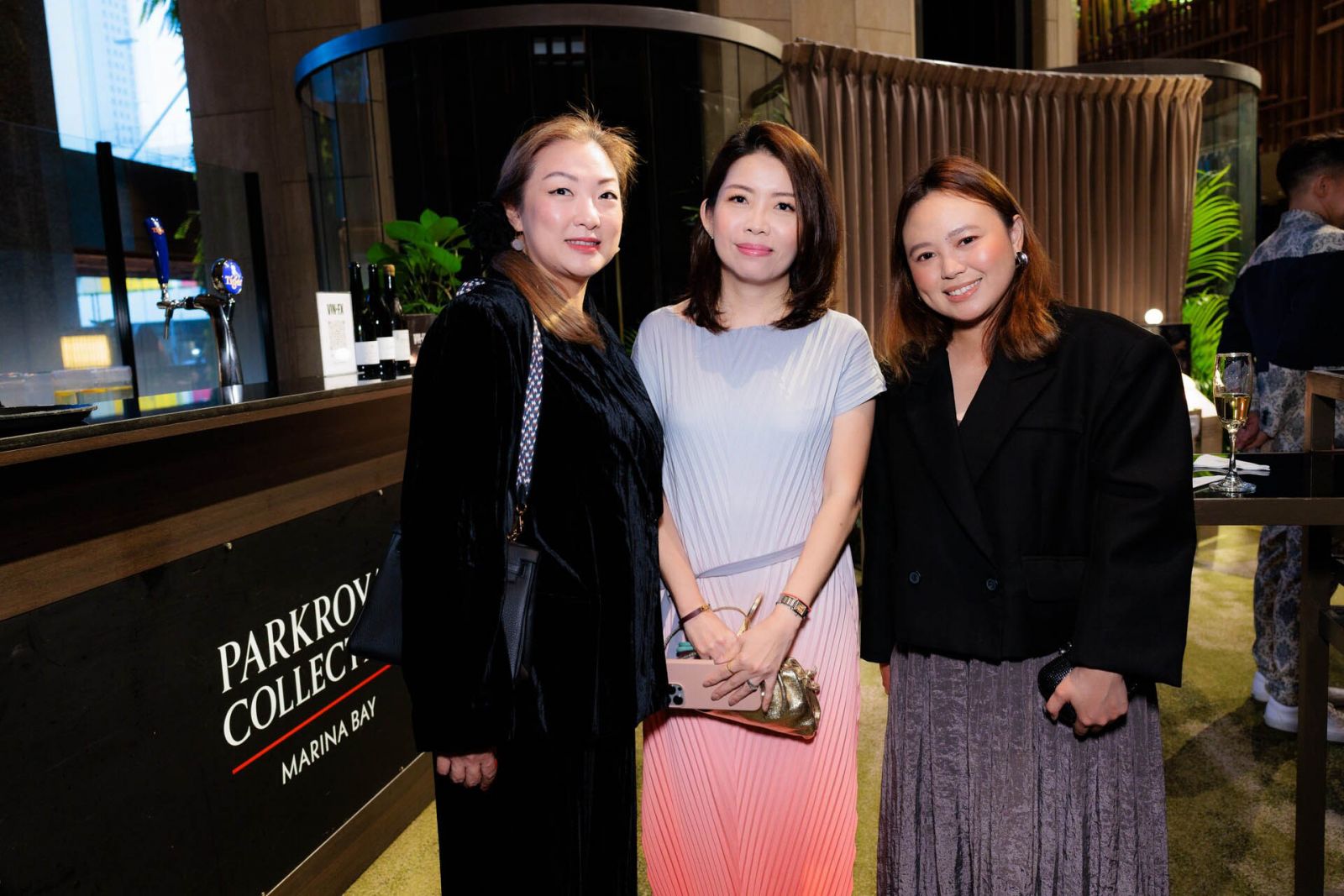 Gwen Tan, Kat Tan and Diana Ong