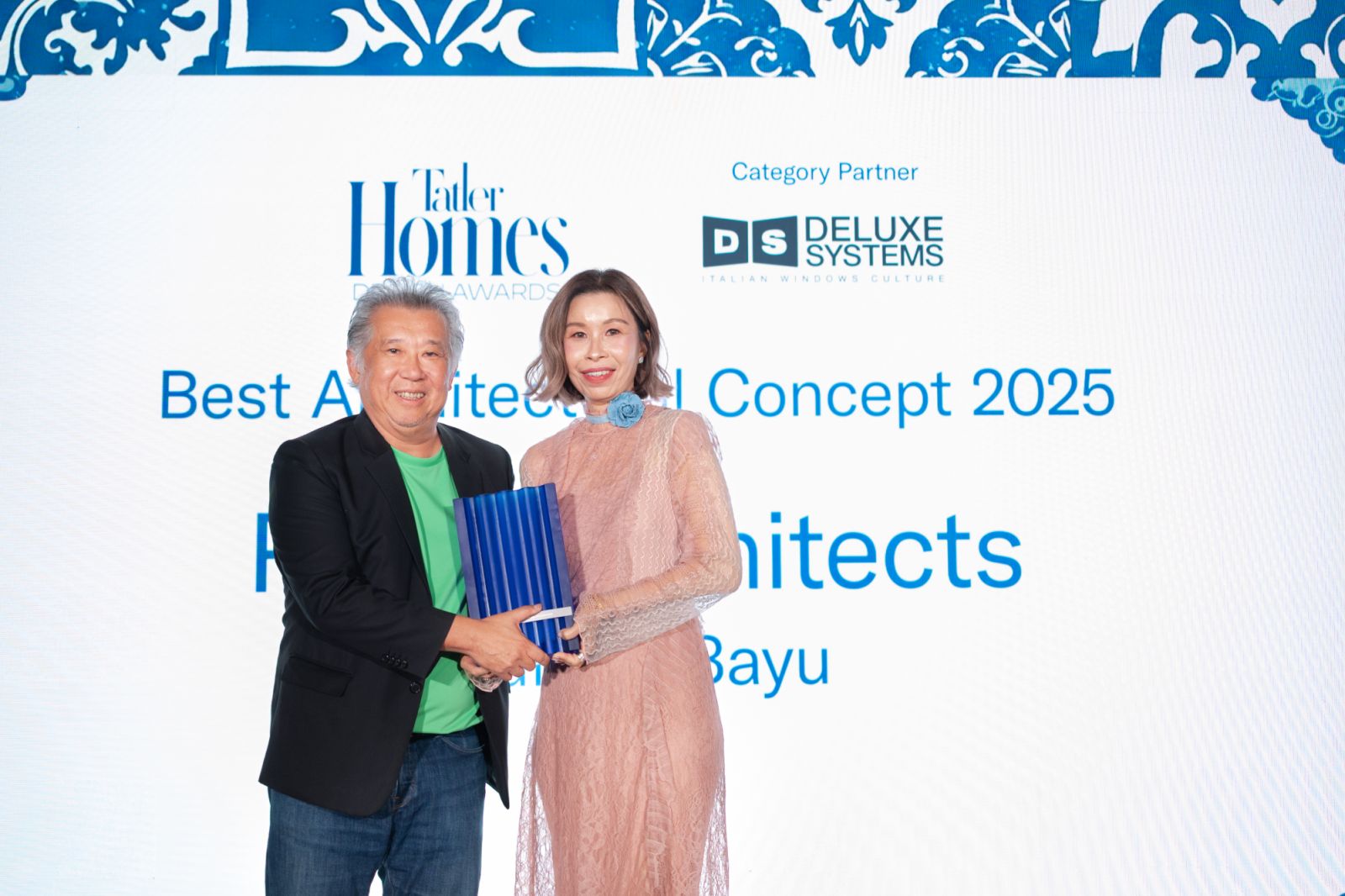 RT+Q Architects’ co-founder Rene Tan and Tatler Singapore's managing director Stephanie Tay