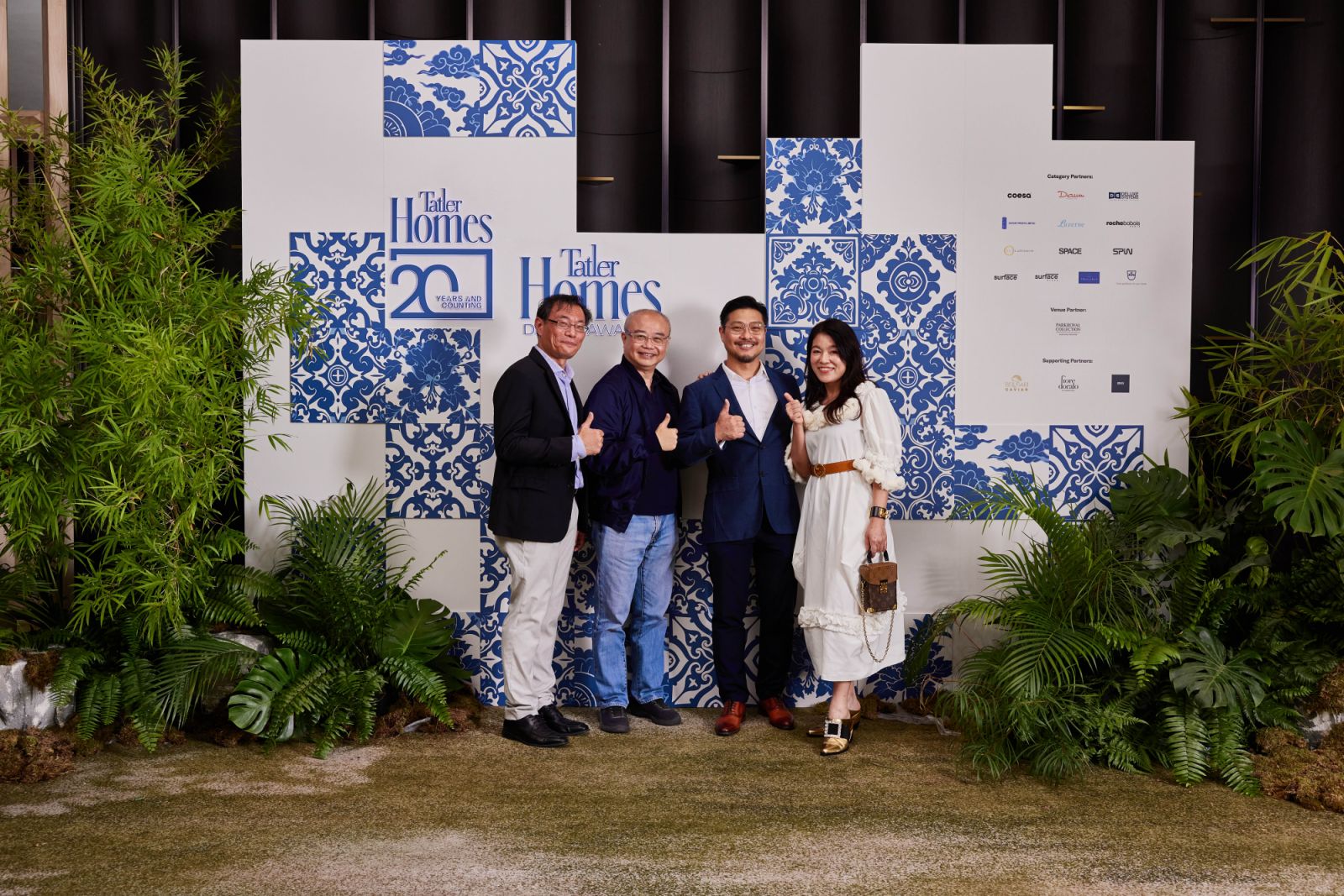 Bren Sek, Koh Choon Ngee, Sarah Tham and Jeffrey Ng