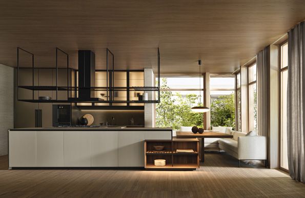 The Molteni&C Prime Kitchen offers homeowners the flexibility to tailor aesthetics without sacrificing performance