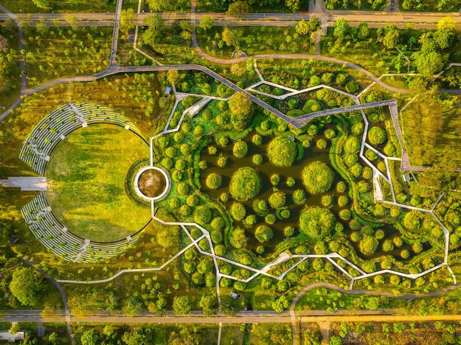 Benjakitti Park or Benjakitti Park is a public park in the Khlong Toei District of central Bangkok