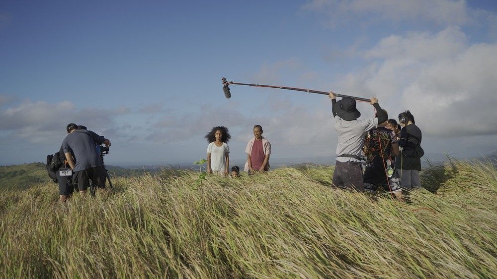 Behind the scenes of 'Tumandok' an award-winning documentary type film by Richard Salvadico and Arlie Sweet Sumagaysay (Photo: Cinemalaya)