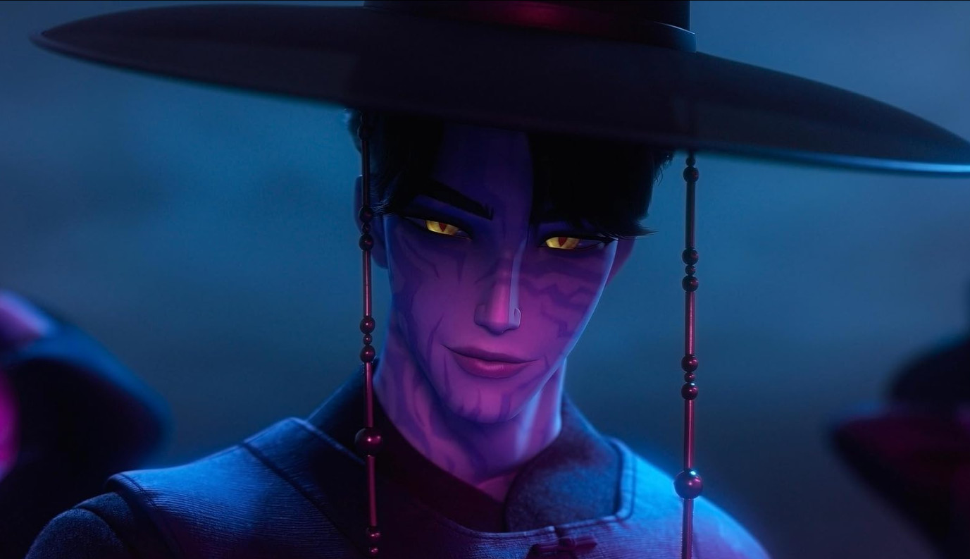 Jinu, voiced by Ahn Hyo-seop and Andrew Choi (Photo: Netflix)