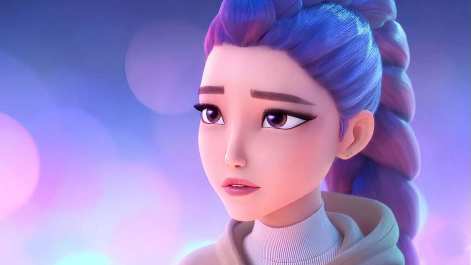 Rumi, voiced by Arden Cho and Kim Eun-jae (Photo: Netflix)