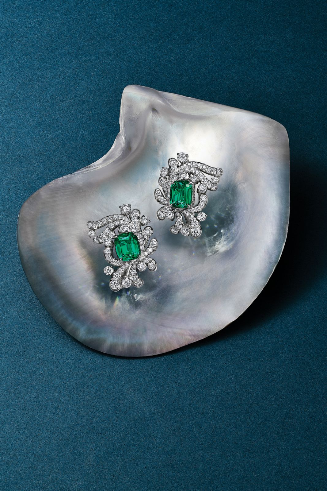Tiffany & Co earrings from the Ocean Flora chapter of Blue Book 2025