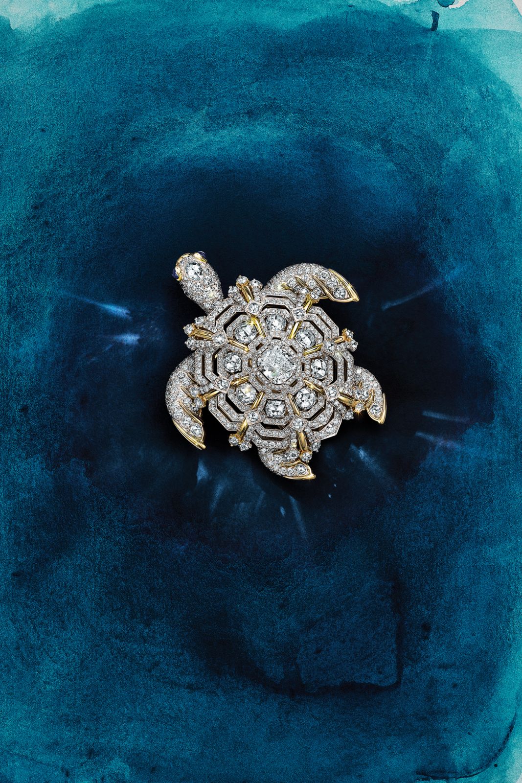 Tiffany & Co Sea Turtle diamond pendant