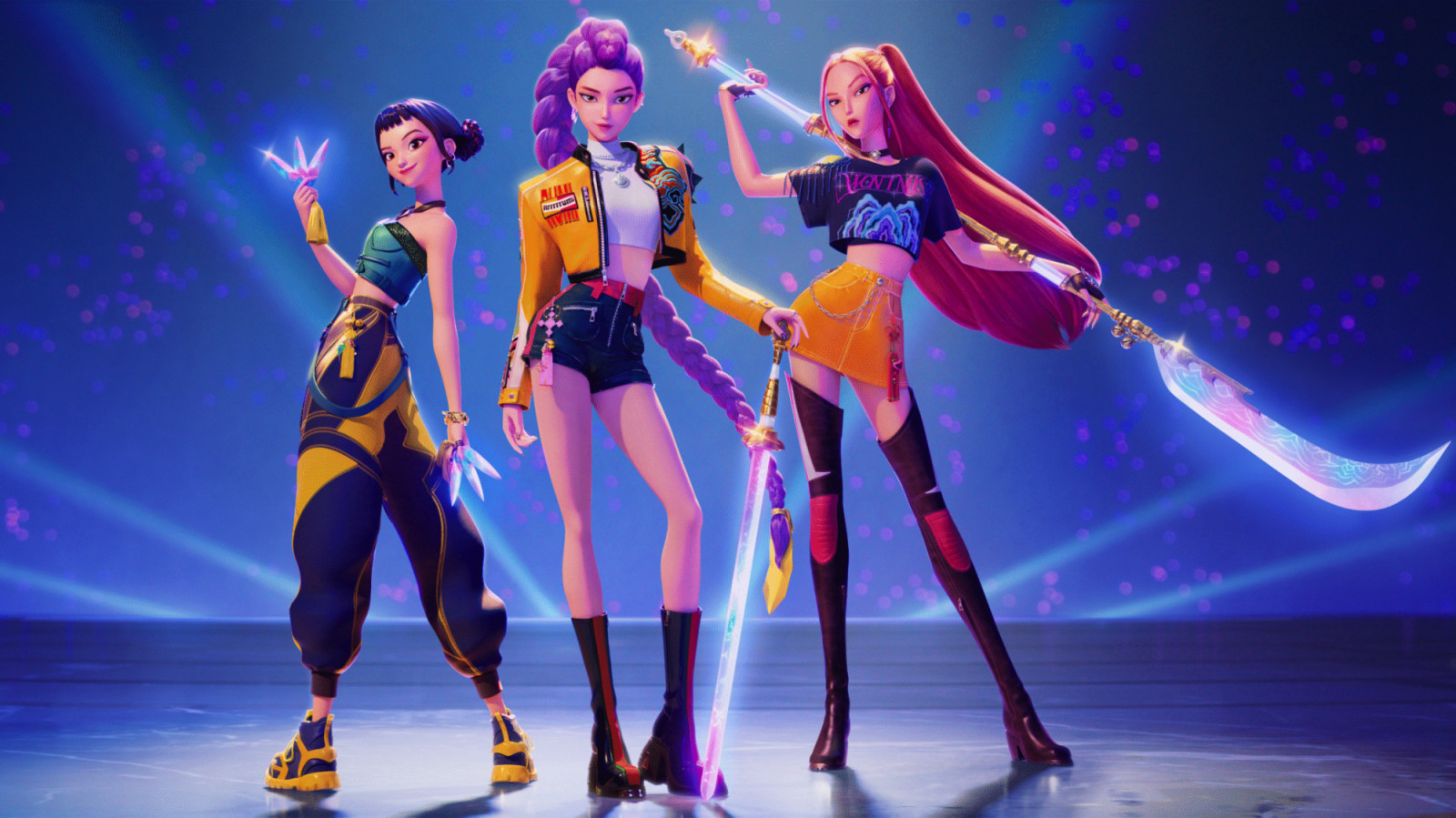 “KPop Demon Hunters” แอนิเมชั่นที่สร้างปรากฏการณ์ใหม่ให้กับวงการ K-pop ขึ้นอันดับหนึ่งของยอดผู้ชม Netflix ใน 90 ประเทศ (ภาพ: Netflix)