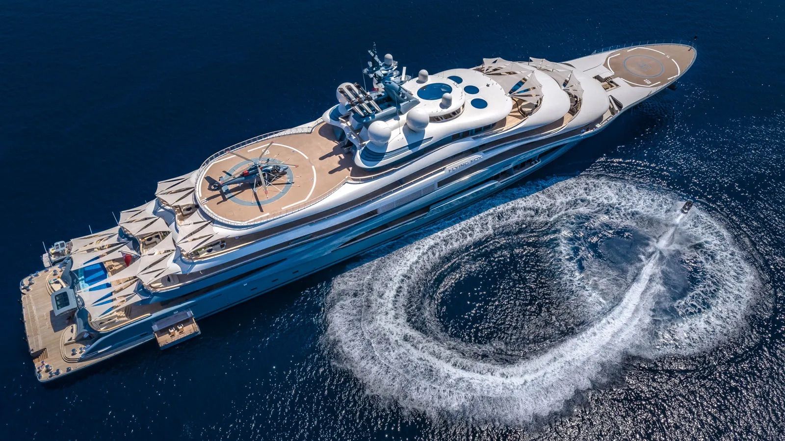 Flying Fox is the world’s first superyacht to feature a cryosauna—a full-body cryotherapy chamber