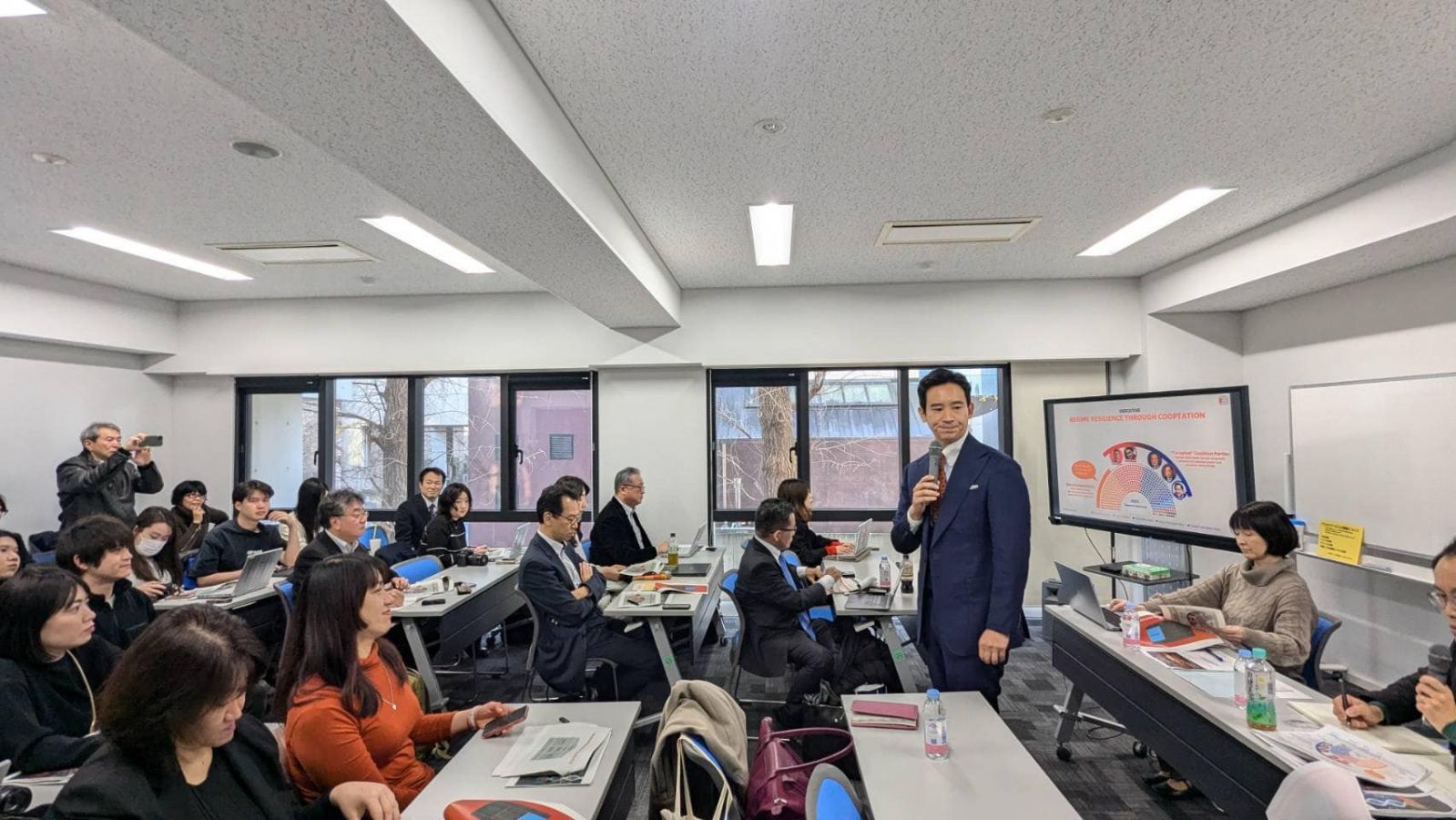 Pita Limjaroenrat visits University of Tokyo (Photo: Pita Limjaroenrat)