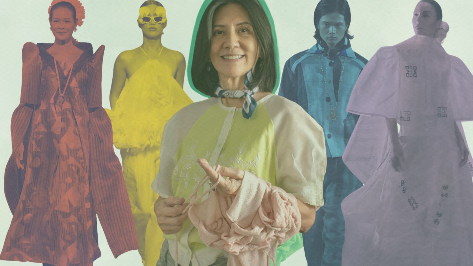 Lulu Tan-Gan has spent decades advocating for traditional design while remaining receptive to innovation (Photo: Chael Santos, courtesy of Bench/Ternocon 2025, courtesy of Lulu Tan-Gan; stylised with Canva)