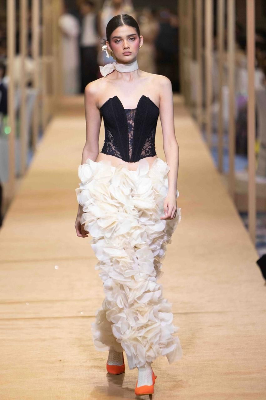 A look from Lulu Tan-Gan’s show at the Red Charity Gala (Photo: courtesy of Lulu Tan-Gan)
