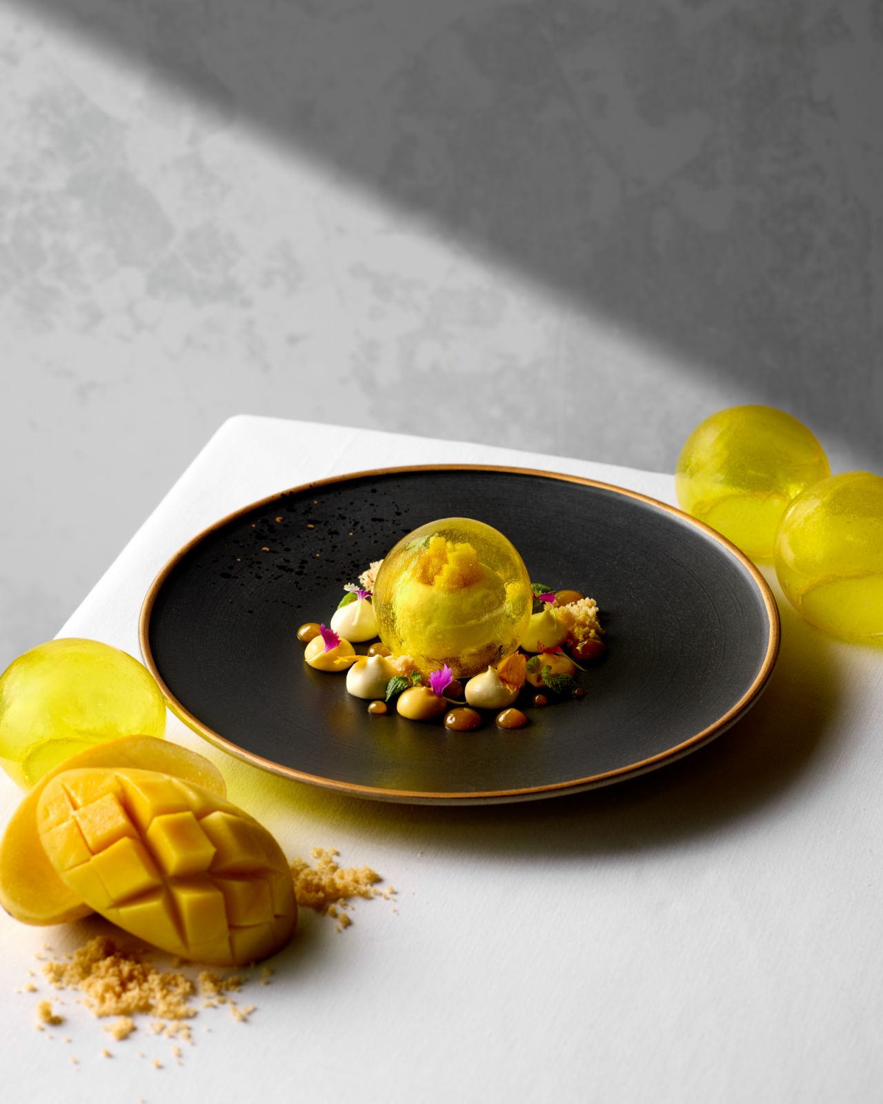 Dolci Mango Sphere (Photo: Marini's on 57)