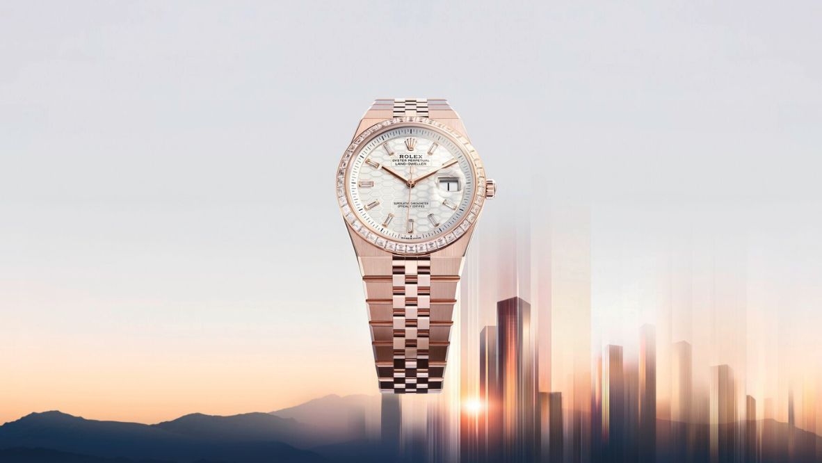 Rolex Land-Dweller in rose gold