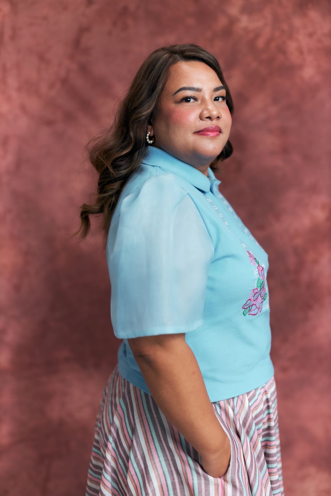Dhang Tecson, a Filipino ocean advocate, social entrepreneur, and community development expert, and a Founder nominee for the 2025 Tatler Front & Female Awards in the Philippines