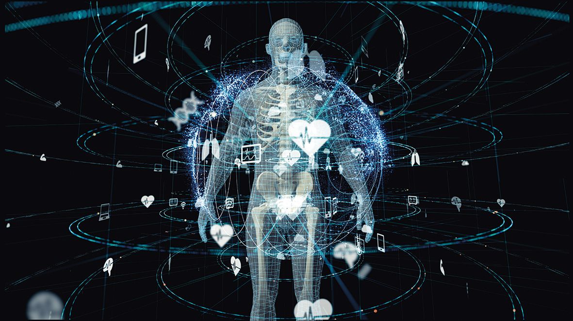 Medical technology concept.