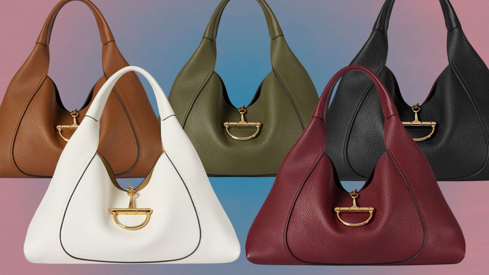 The Gucci Softbit pays reverence to the House’s legacy, reimagining the classic Horsebit motif for new era (Photo: Gucci; stylised with Canva)