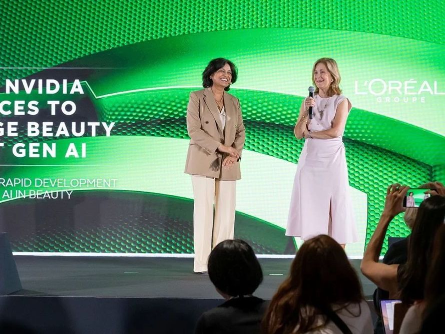 L'Oréal collaborated with NVIDIA in June 2025 (Photo: courtesy of L'Oréal)