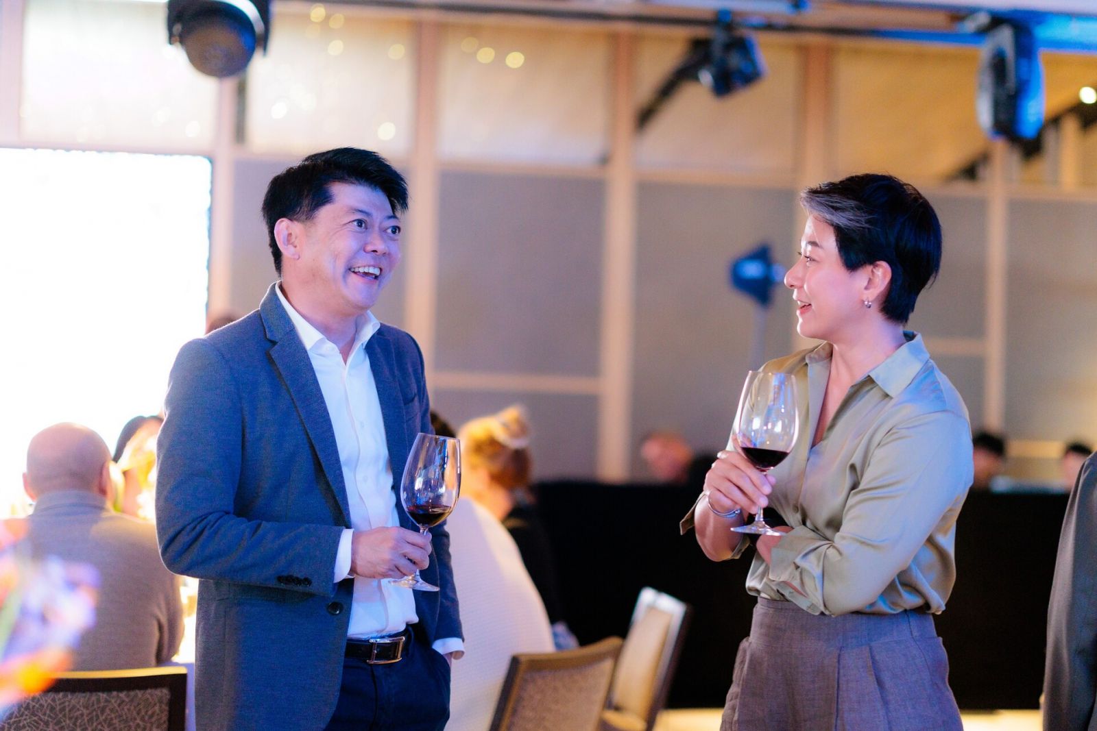 Kenneth Goh and Sandy Tan