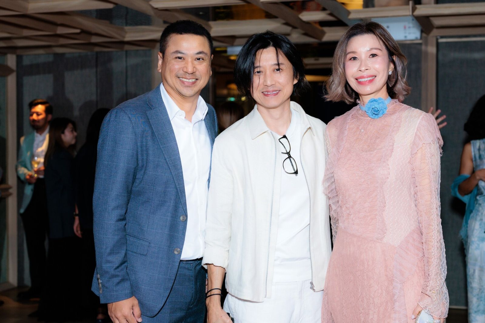 Derek Lim, Ed Ong and Stephanie Tay