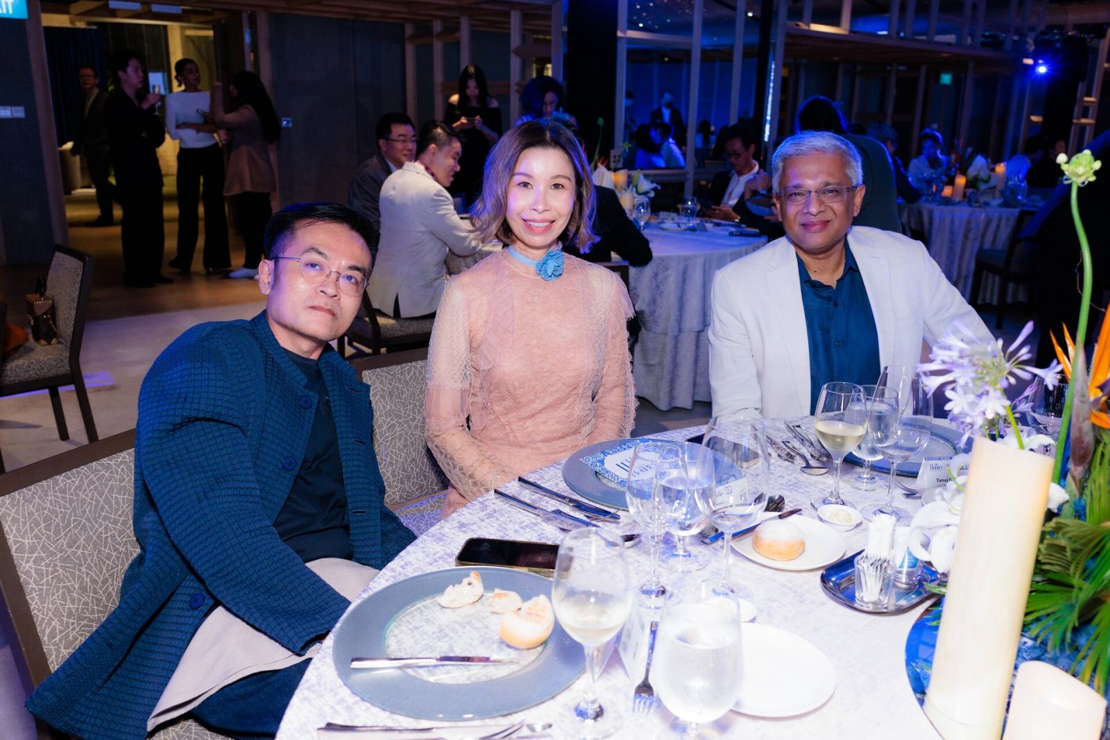 Mike Lim, Stephanie Tay and Tanuj Goenka