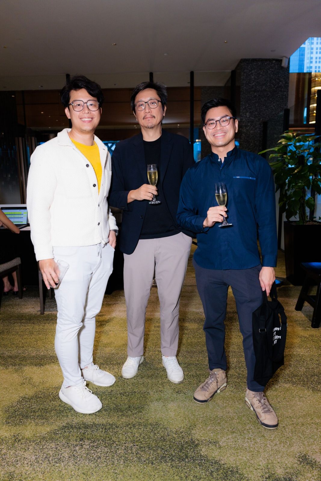 Chio Wen Tian, Tiah Nan Chyuan and Sean Chew
