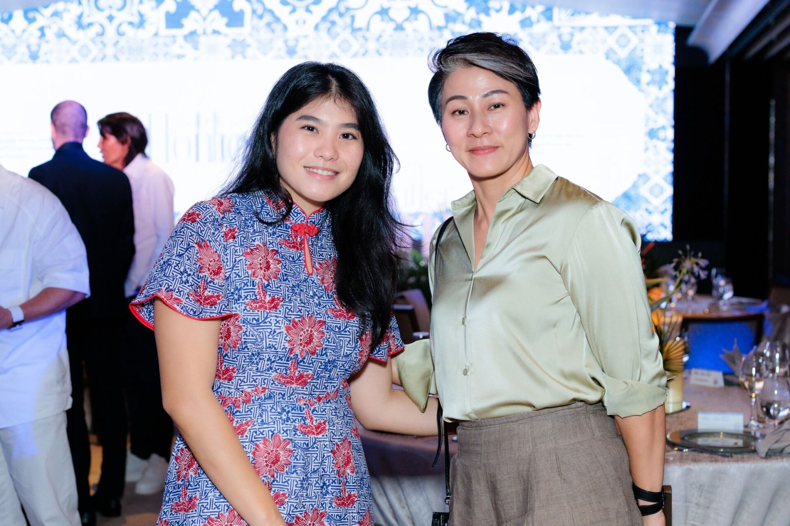 Amanda Goh and Sandy Tan