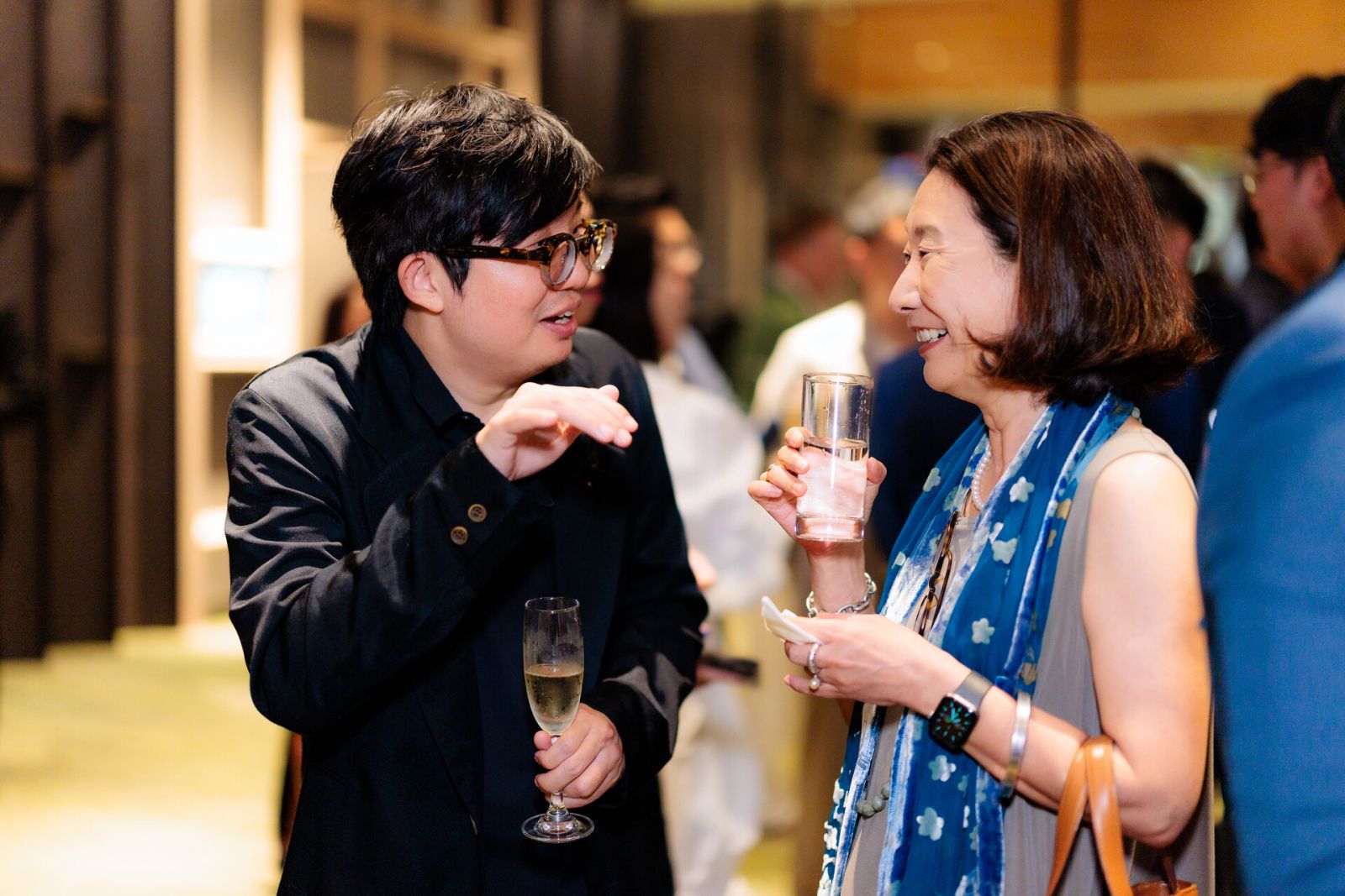 Si Jian Xin and Naoko Takenouchi