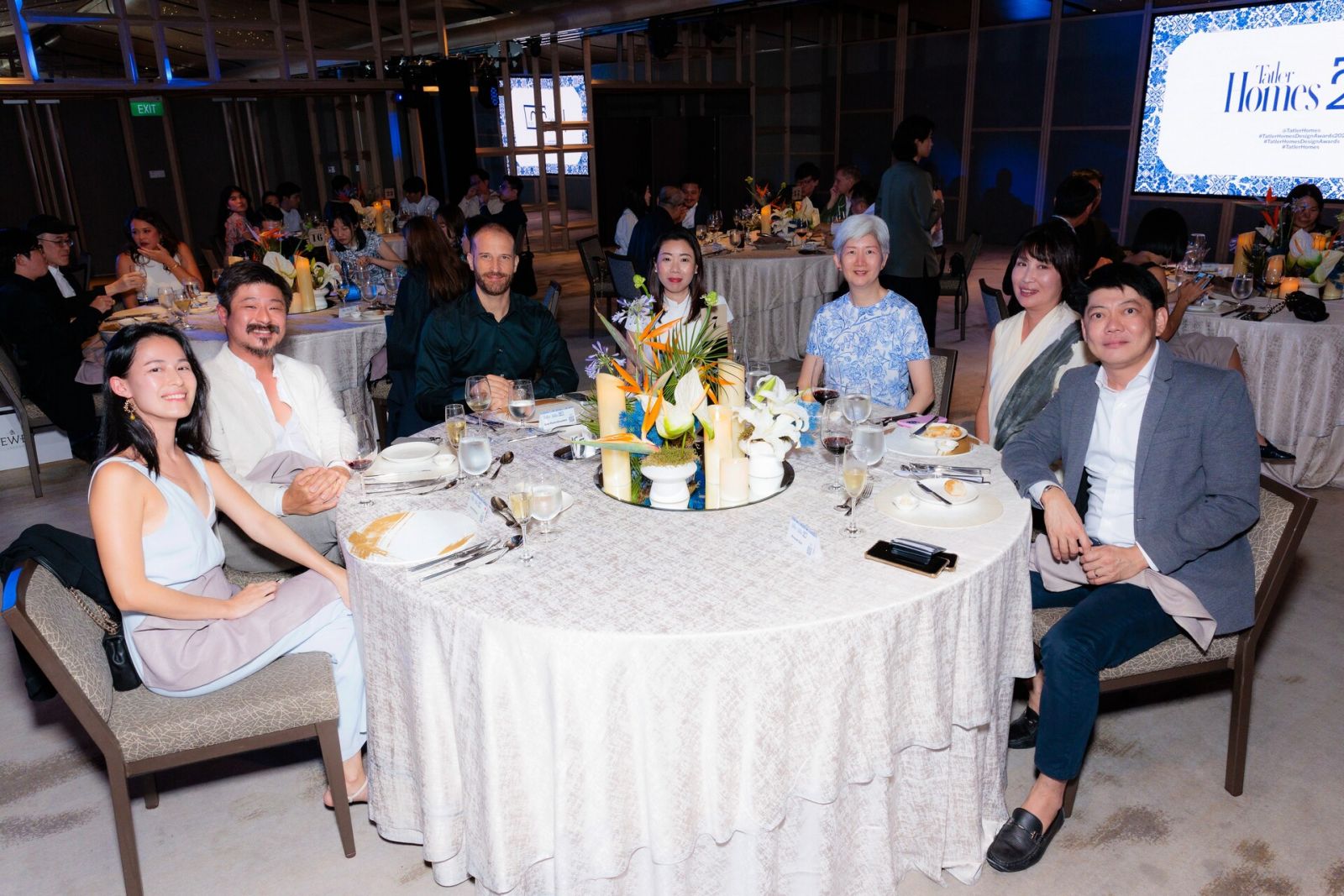 Xinni Petrova, Terrence Neo, Gian Paolo Glueckler, Janet Ho, Eleanor Kor, Terri Tan and Kenneth Goh