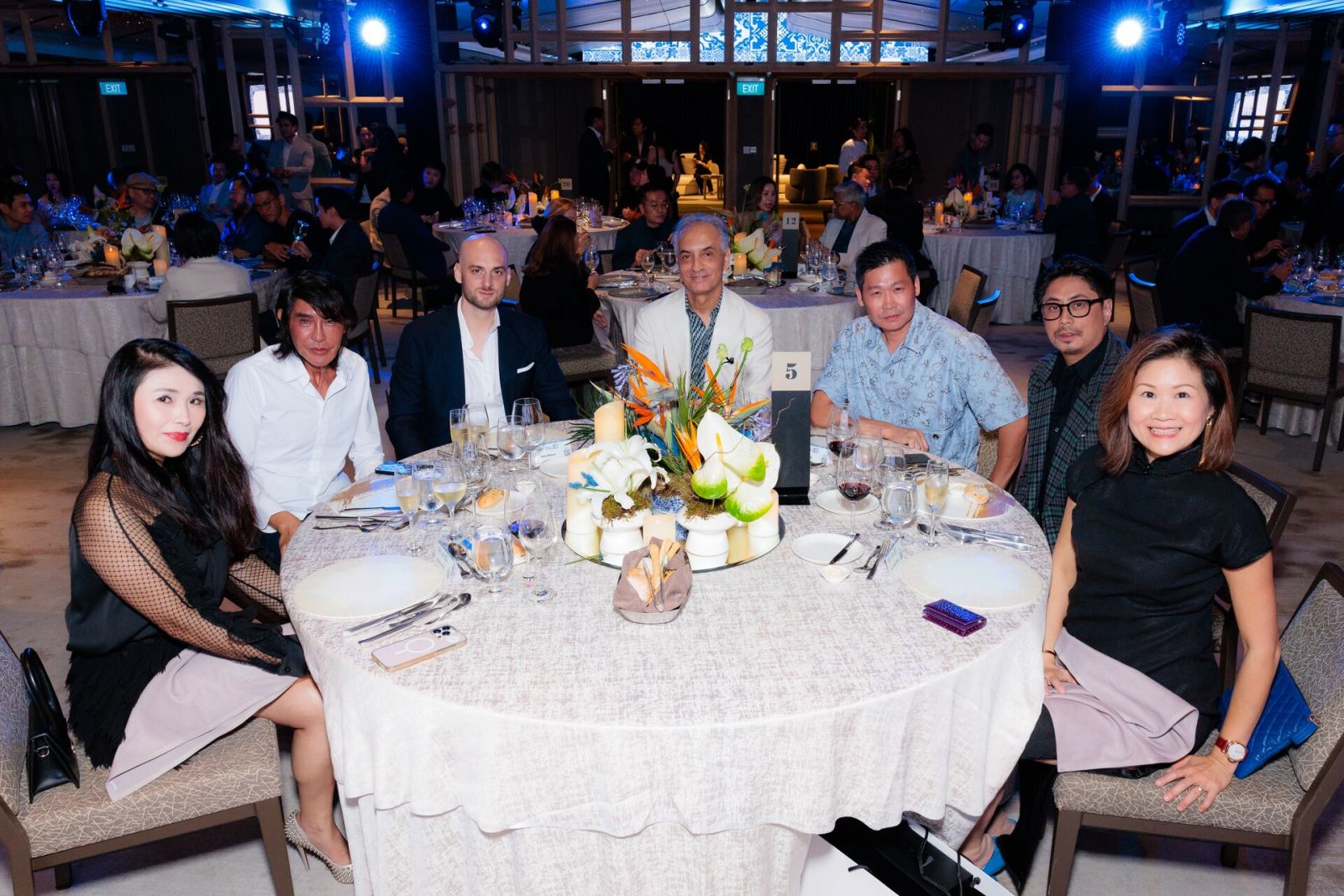 Rebecca Wang, Peter Tay, Nick Wilson, Hossein Rezai, Eric Low, Jackie Lai and Law Yoke Foong