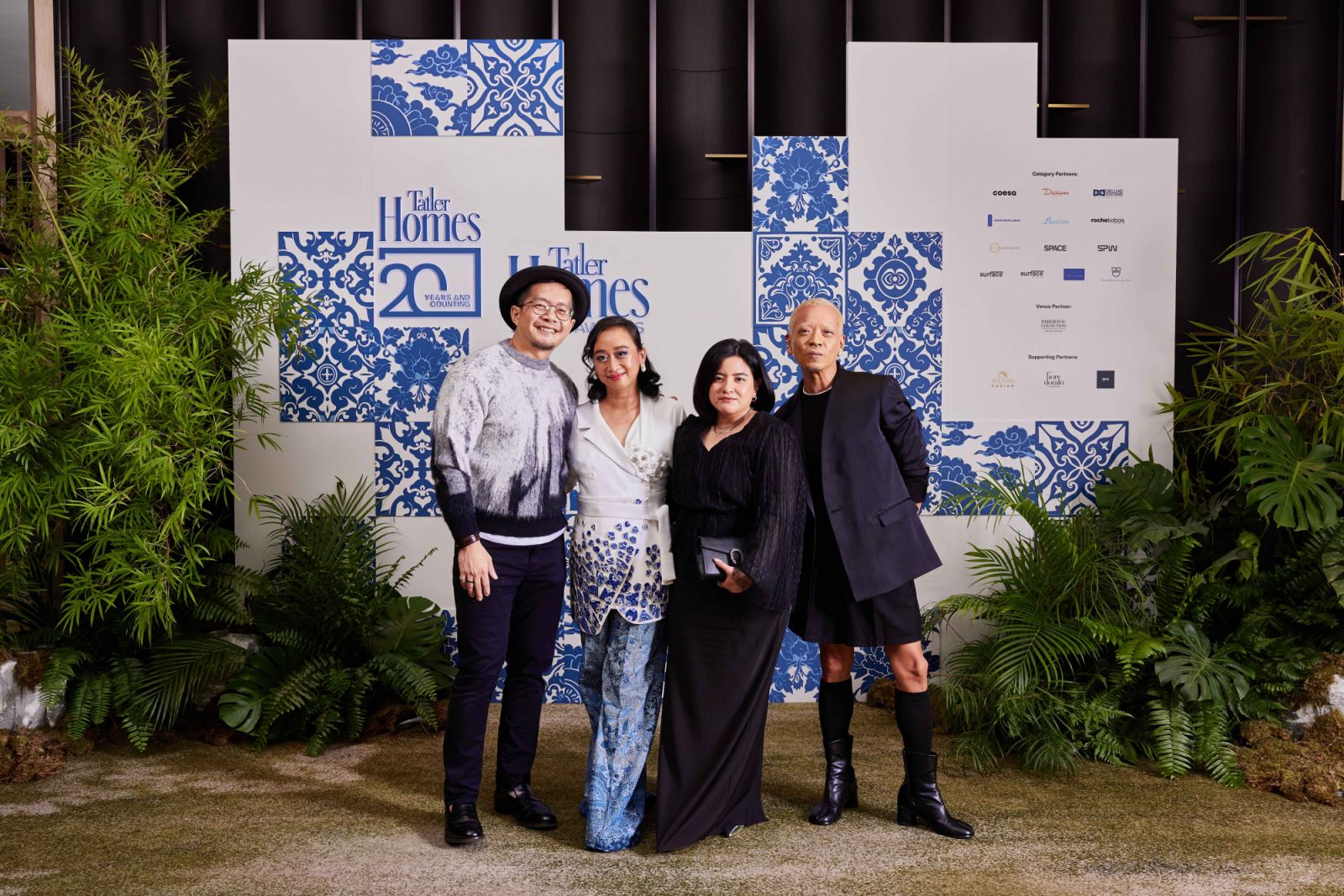 Mark Mah, Asih Jenie, Siti Nurfaizah and Dennis Cheok