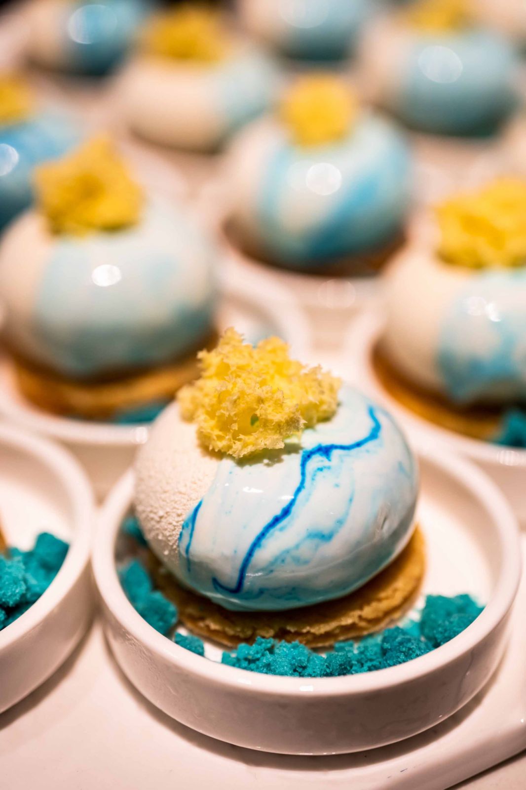 Ivory Chocolate and Lemon Mousse