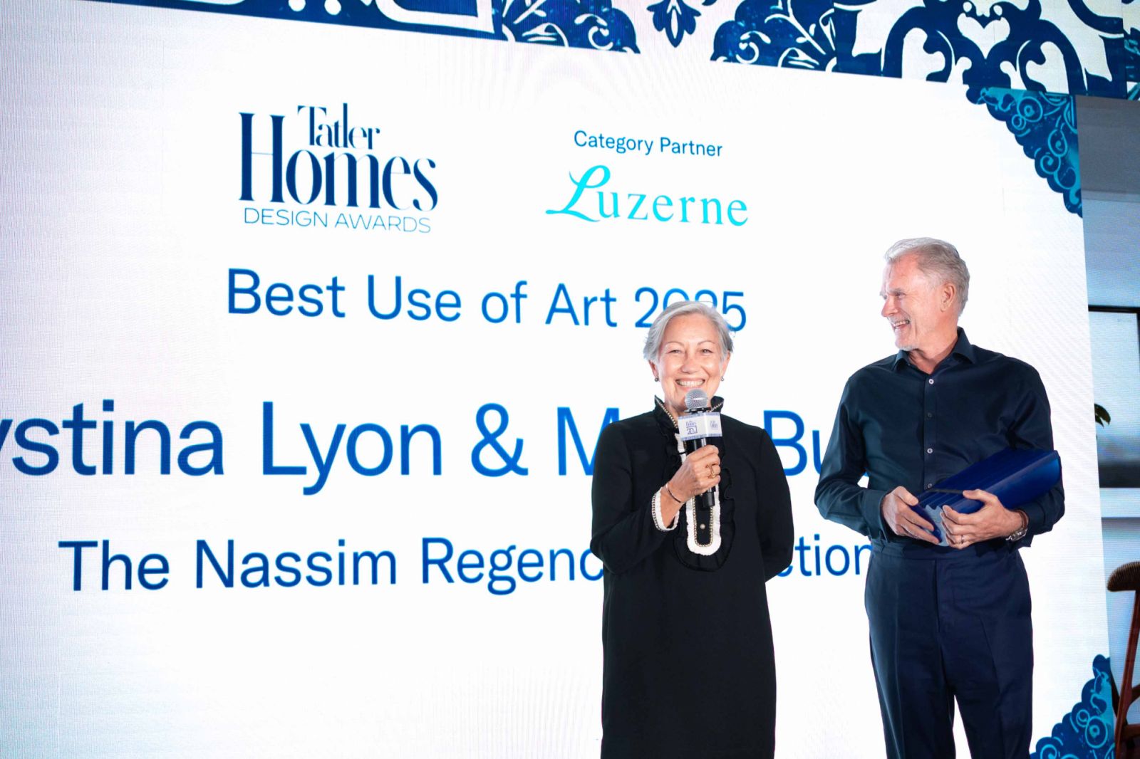 Krystina Lyon and Mark Budden