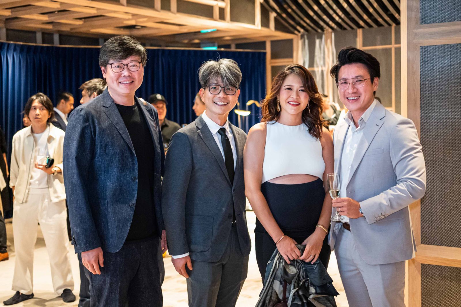 Melvin Tan, Lawrence Puah, Goy Zhenru and Bu Shukun