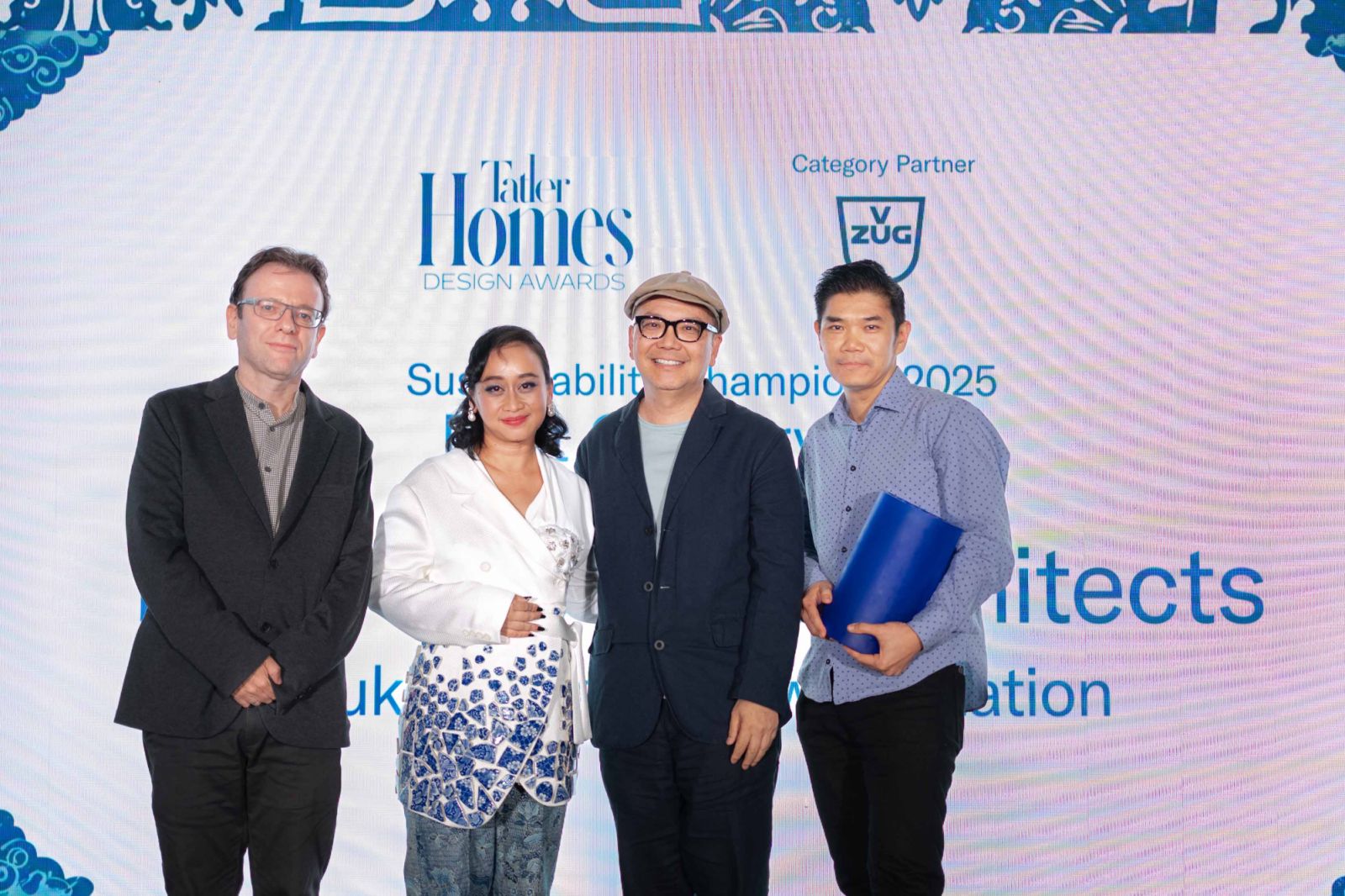 Stefaan Lambreghts, Asih Jenie, Tan Kay Ngee and Phuah Hong Thye